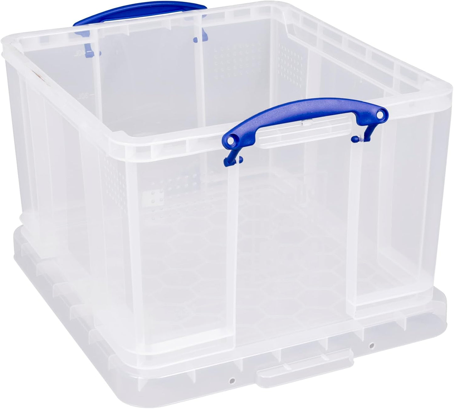 Really Useful Box® Aufbewahrungsbox, PP, 42 l, 52 x 44 x 31 cm, farblos, transparent