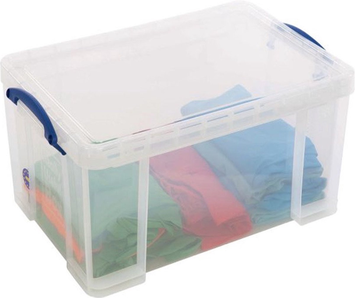Really Useful Box® Aufbewahrungsbox, PP, 48 l, 61 x 40,2 x 31,5 cm, farblos, transparent