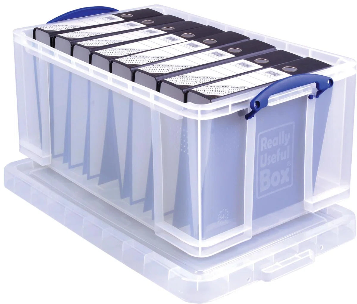 Really Useful Box® Aufbewahrungsbox, PP, 64 l, 71 x 44 x 31 cm, farblos, transparent