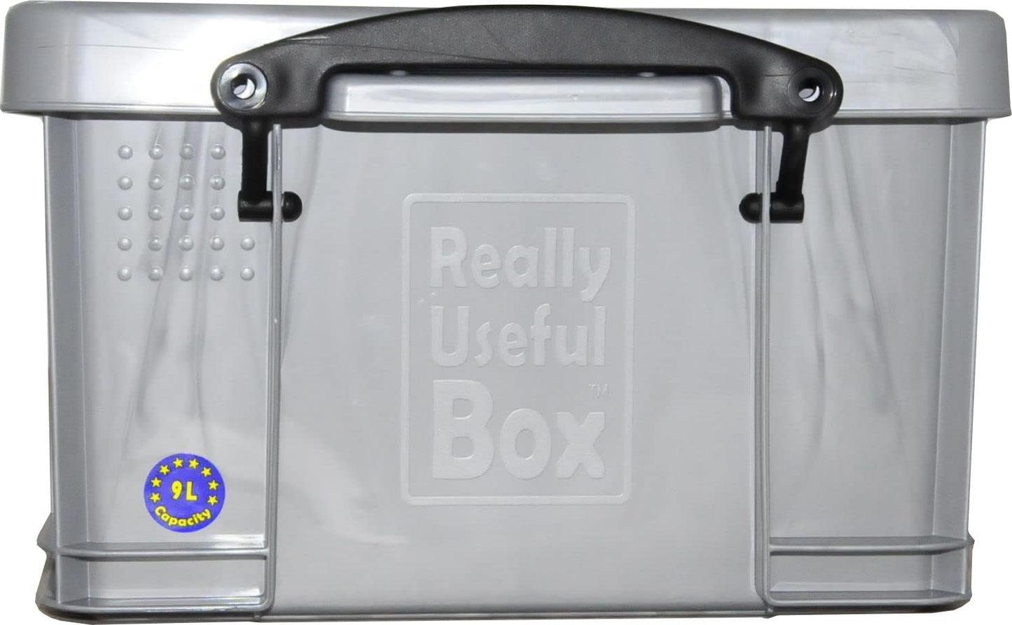 Really Useful Box Aufbewahrungsbox 9,0 l silber 39,5 x 25,5 x 15,5 cm