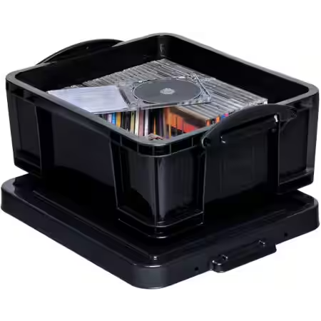 Really Useful Box Aufbewahrungsbox 18,0 l schwarz 48,0 x 39,0 x 20,0 cm