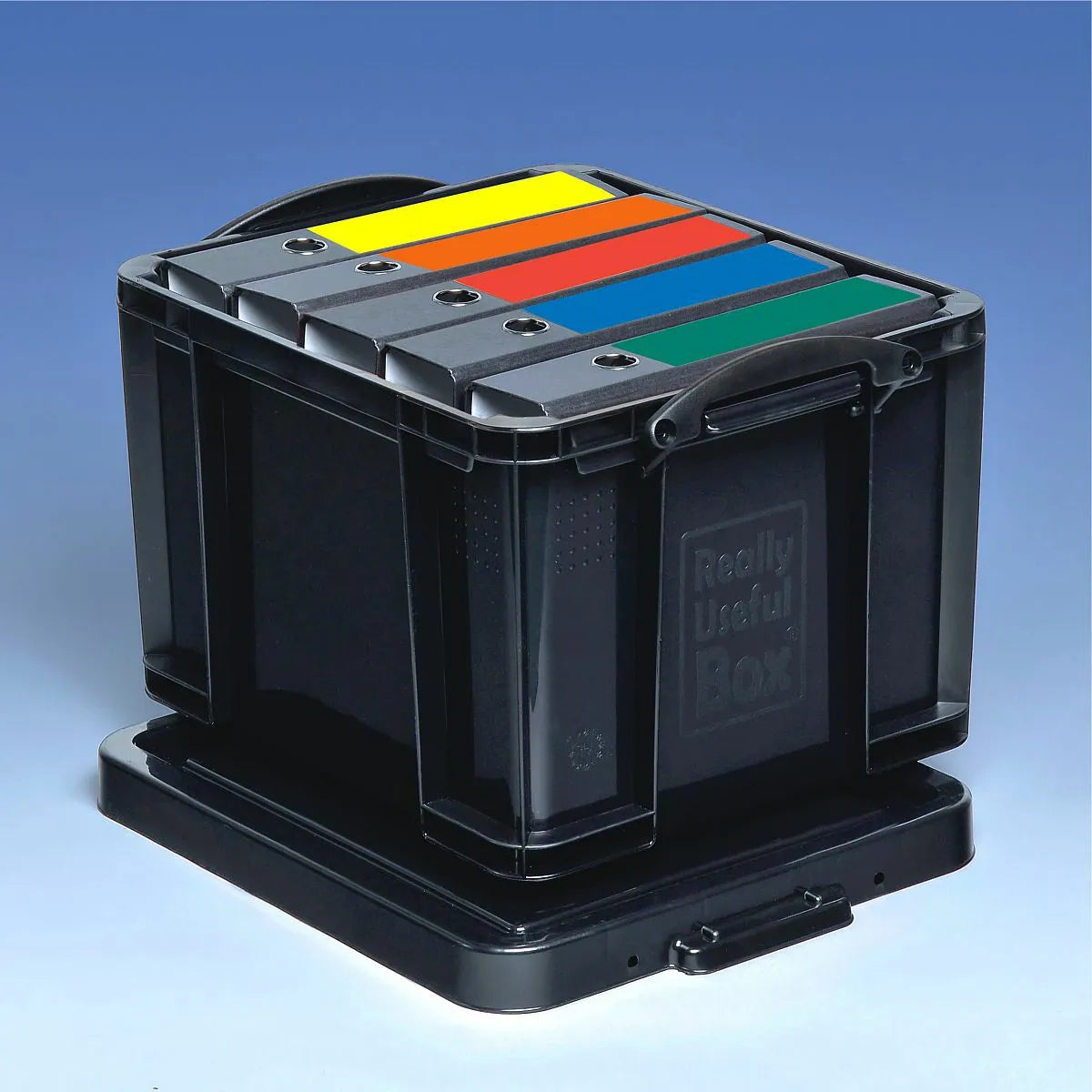 Really Useful Box® Aufbewahrungsbox, PP, 35 l, 48 x 39 x 31 cm, schwarz