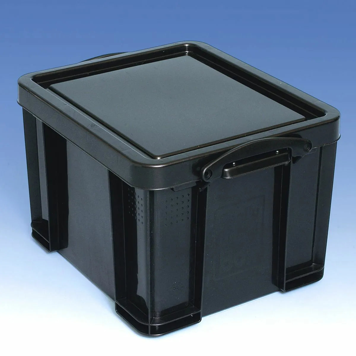 Really Useful Box® Aufbewahrungsbox, PP, 35 l, 48 x 39 x 31 cm, schwarz