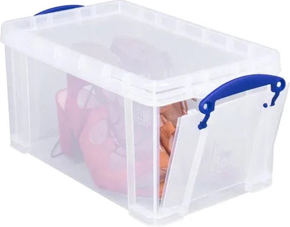 Really Useful Box Aufbewahrungsbox 8,0 l transparent 34,0 x 20,0 x 17,5 cm